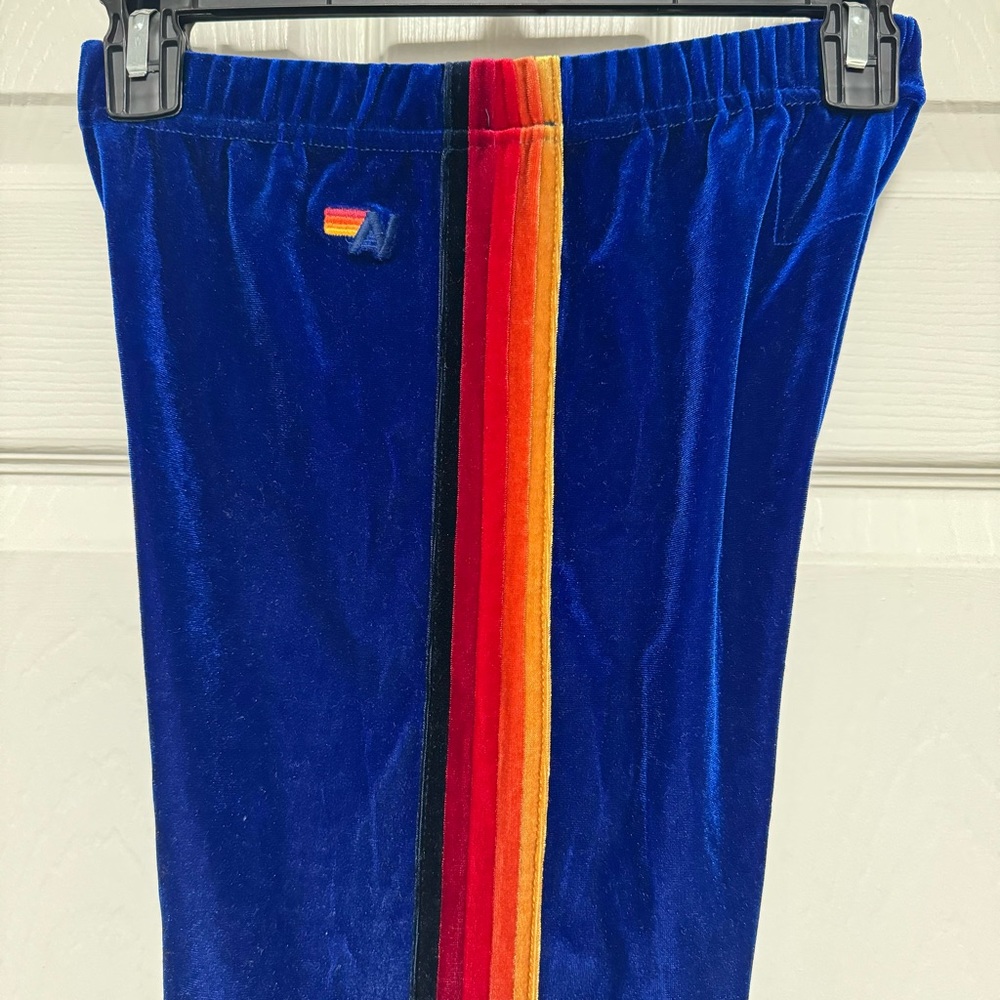 Aviator nation velour joggers